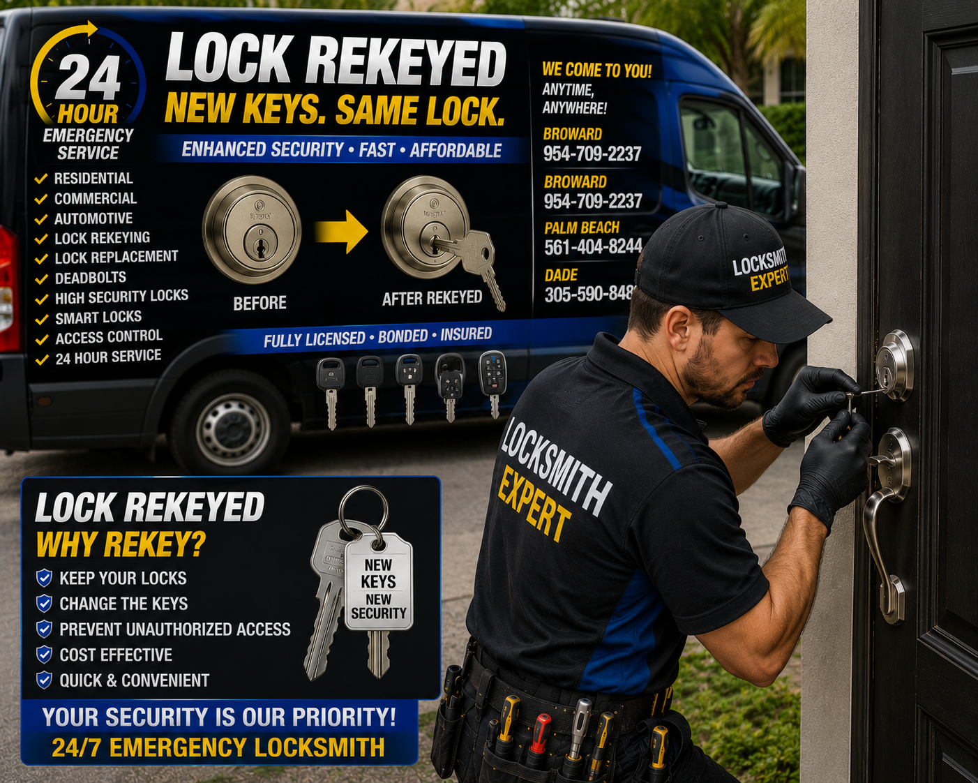 Locks Rekeyed Royal Palm Beach