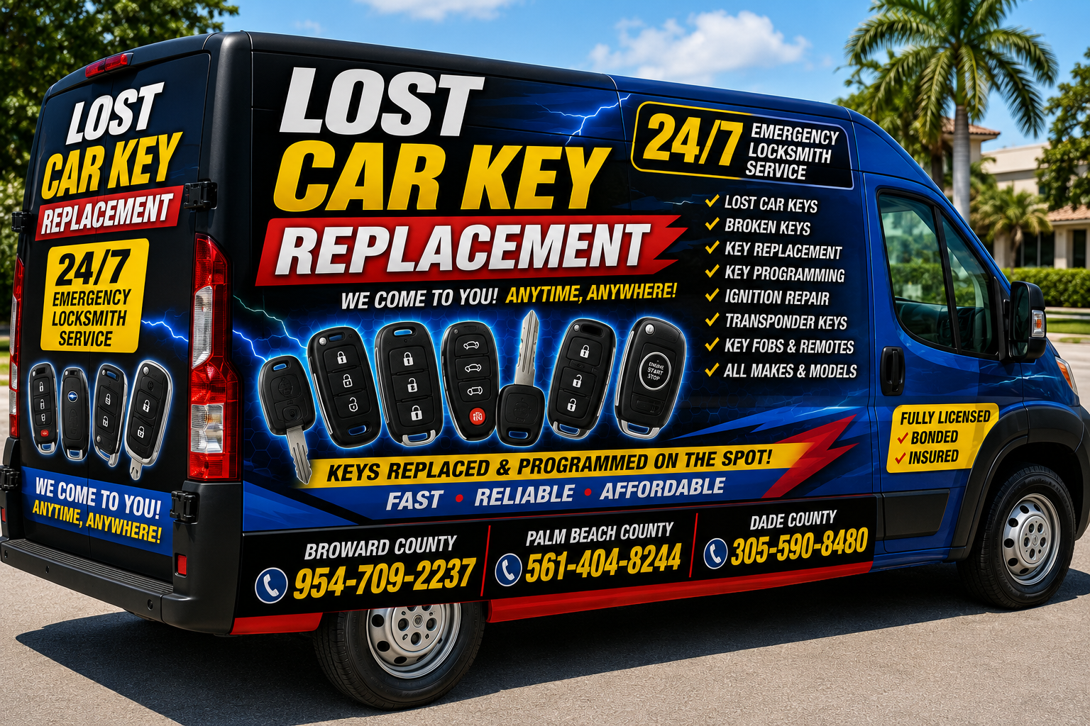 Lost Car Key Replacement in Aberdeen